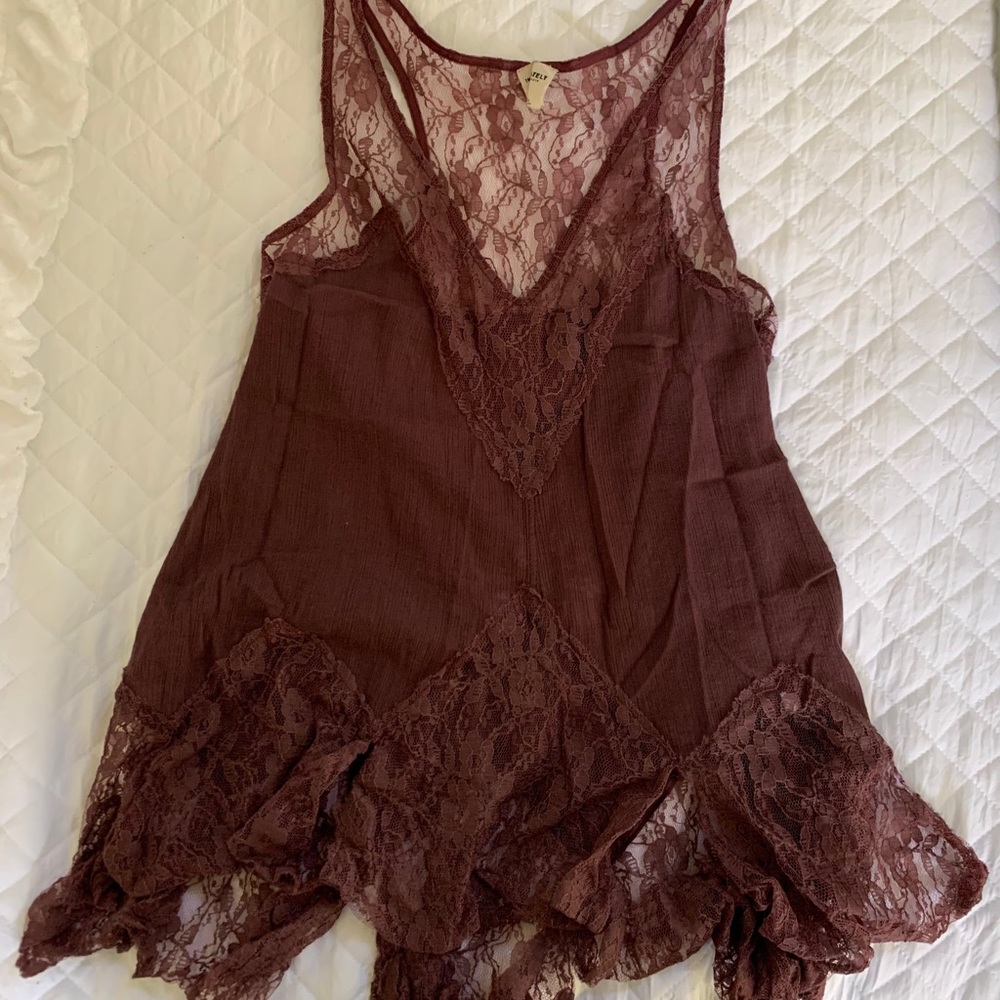 Free People Lace Tank